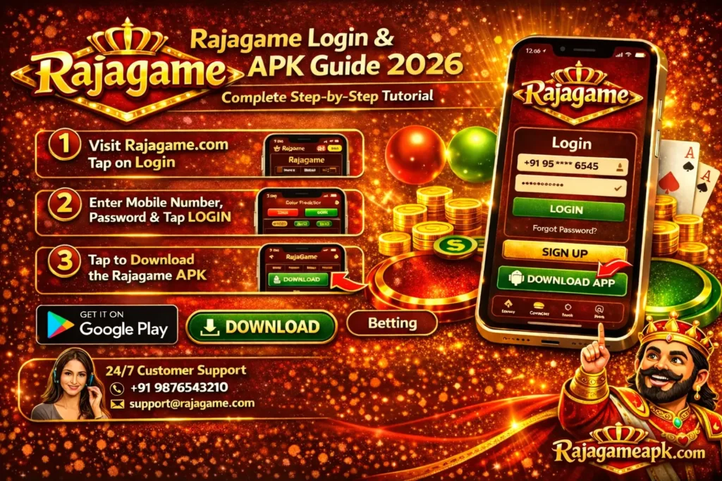 Raja Game New User Guide 